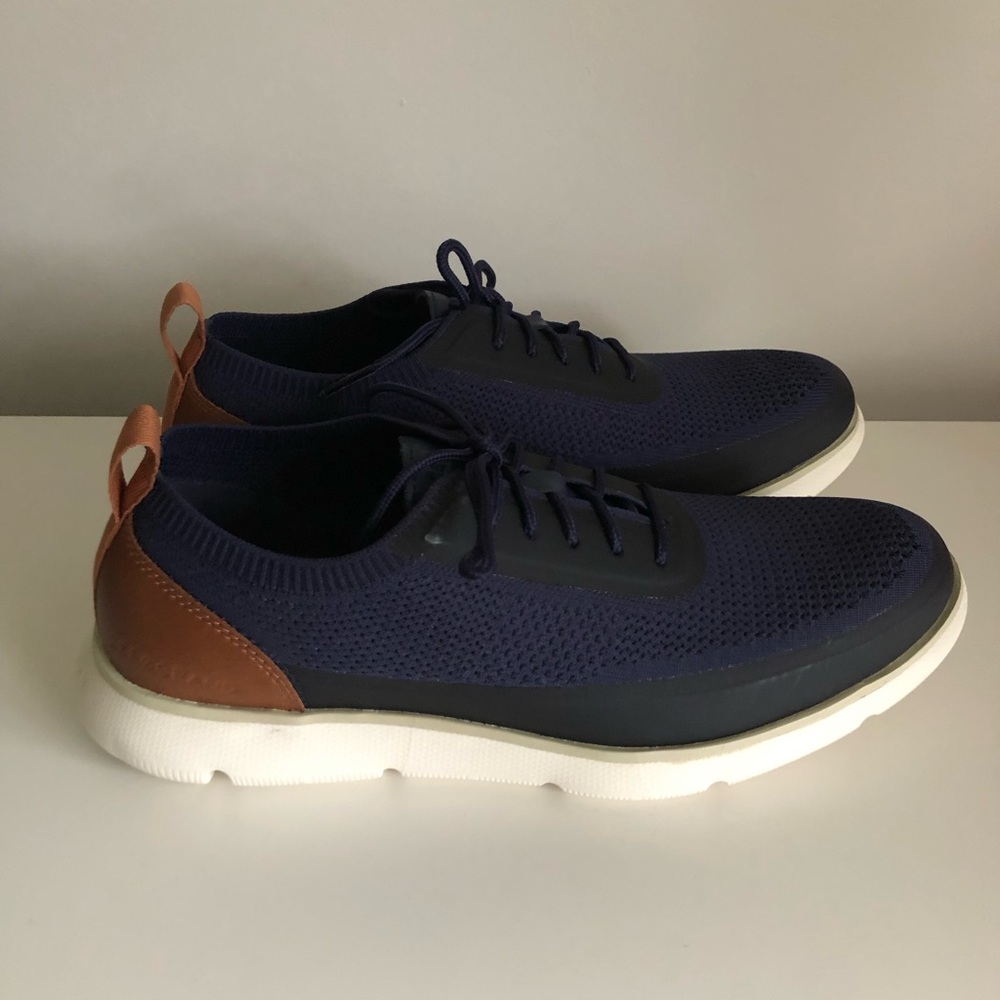 NEW Cole Haan Men’s Zerogrand Omni Sneaker Marine Blue